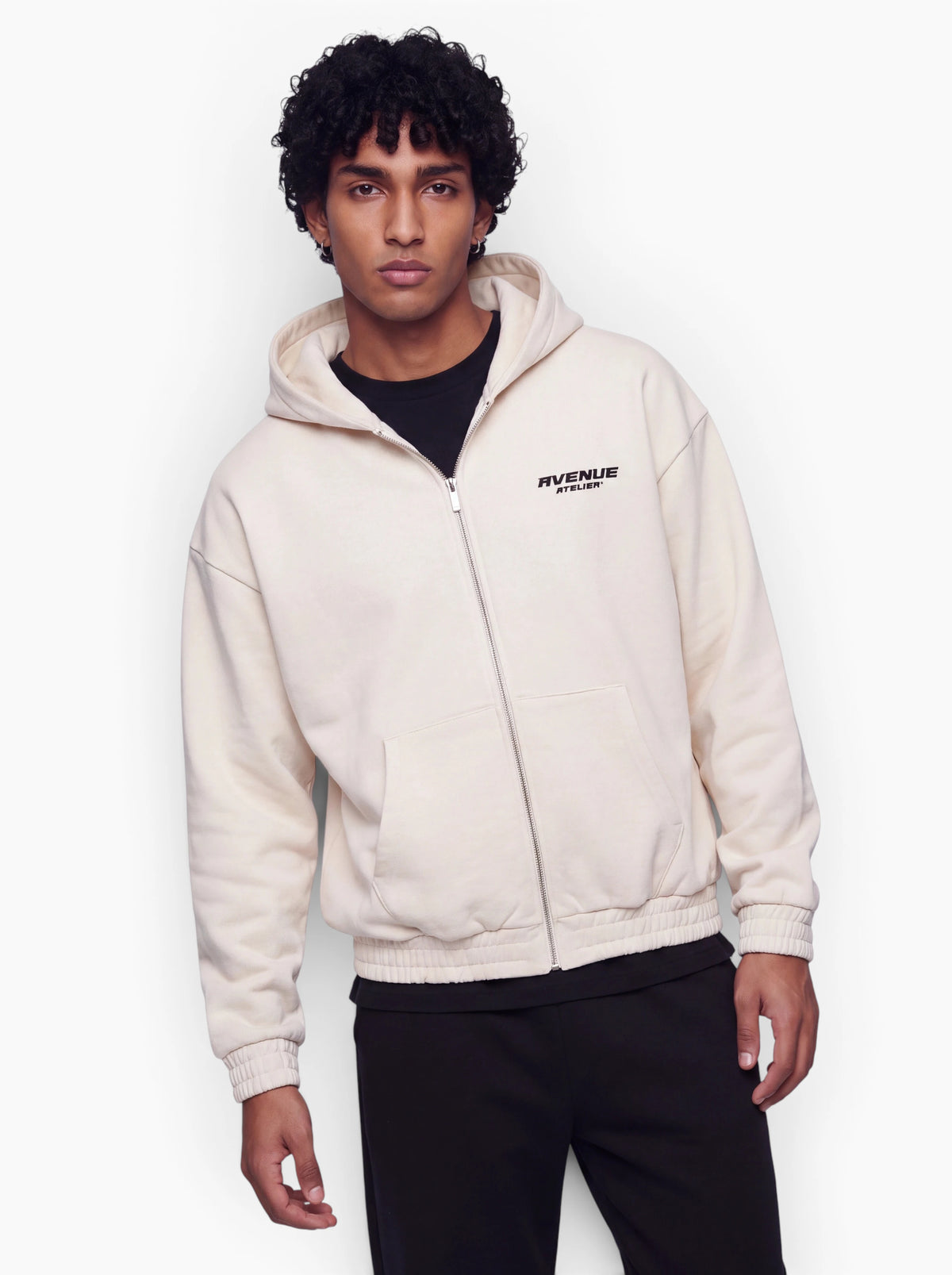 Cream Cake Zip-Hoodie