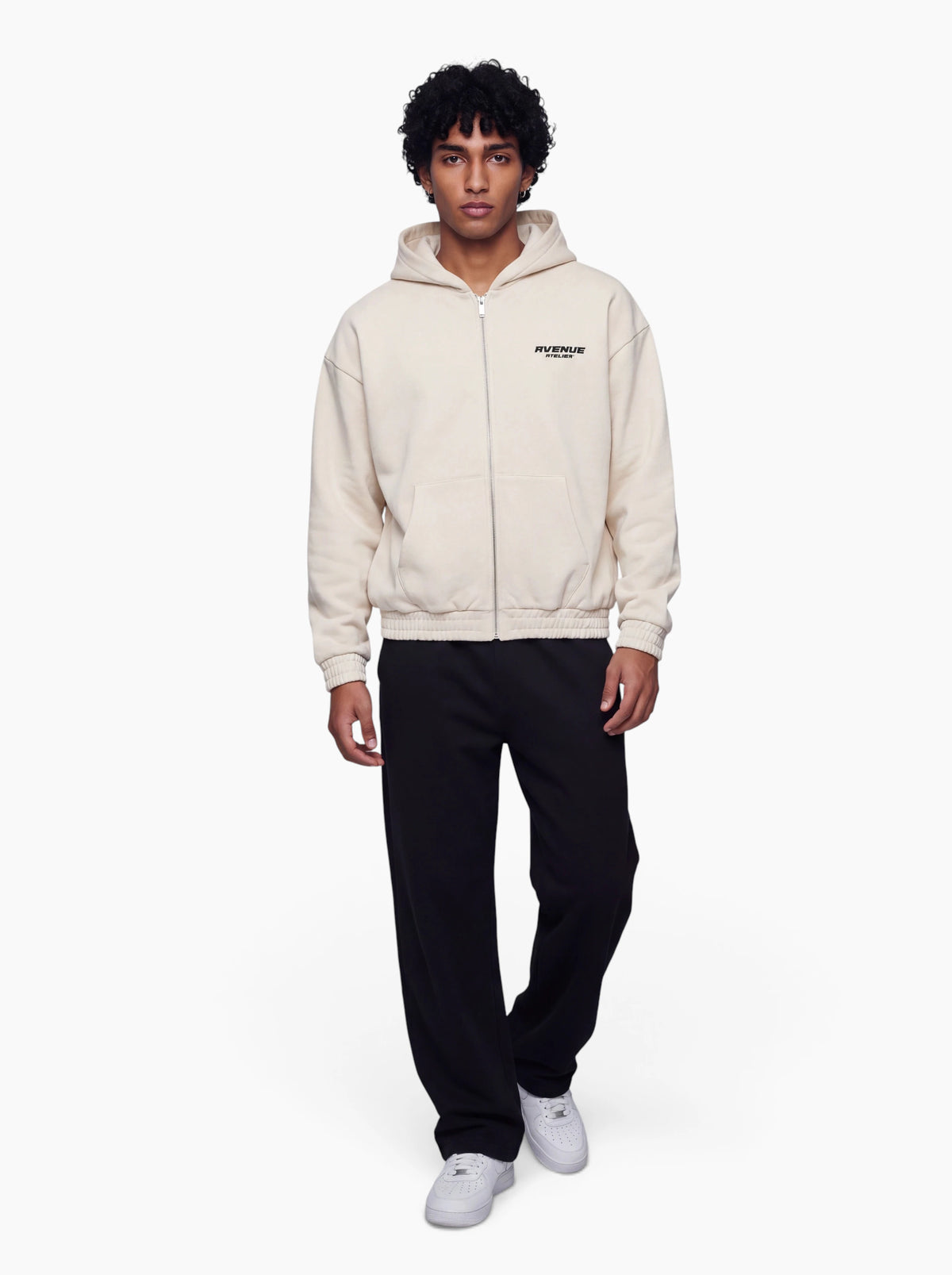 Cream Cake Zip-Hoodie